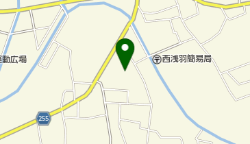 袋井市立浅羽西幼稚園の地図画像
