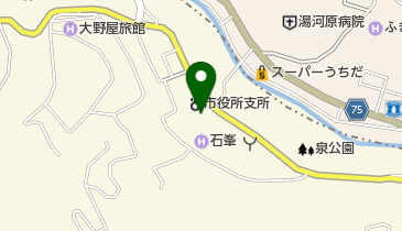 熱海市立泉幼稚園の地図画像