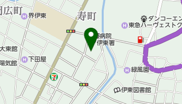 伊東市立伊東幼稚園の地図画像