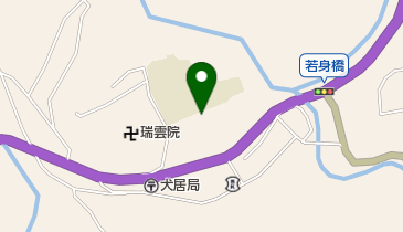 浜松市立犬居幼稚園の地図画像