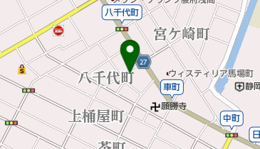 桜花幼稚園の地図画像