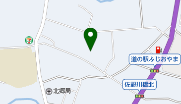 小山町立きたごうこども園北郷幼稚園の地図画像