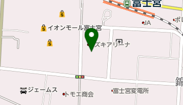 富士宮聖母幼稚園の地図画像