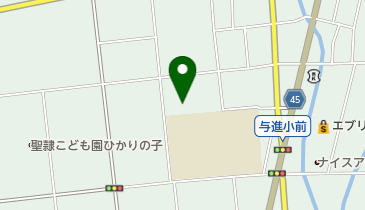 浜松市立与進幼稚園の地図画像