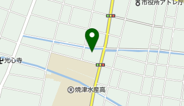 焼津幼稚園の地図画像