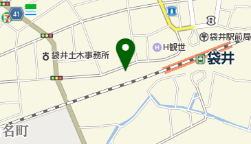 山名幼稚園の地図画像