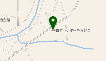 子育てセンターやまびこの地図画像