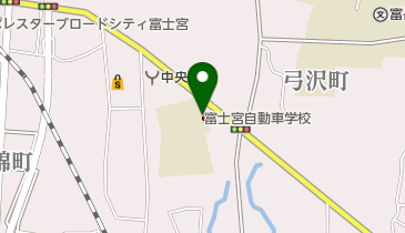 富士宮自動車学校の地図画像