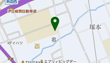 田方自動車学校の地図画像