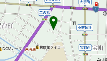 学校法人駿河学院清水学院高等専修学校の地図画像