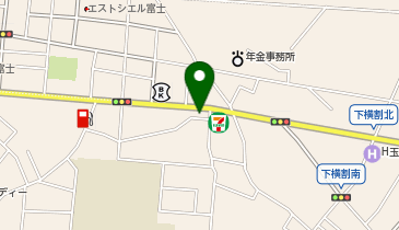 富士山日本語学校の地図画像