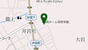 静岡ホーム保育学園の地図画像