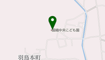 静岡市立服織中央こども園の地図画像