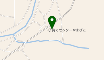 子育てセンターやまびこの地図画像