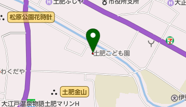 伊豆市立土肥こども園の地図画像