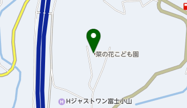 菜の花こども園の地図画像