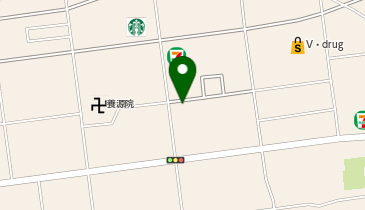 高洲こども園の地図画像