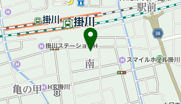 eisu小中部・高校部掛川駅南口校の地図画像