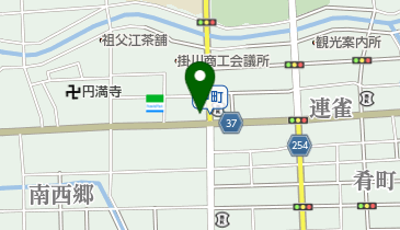 クラ・ゼミ掛川西高前校の地図画像