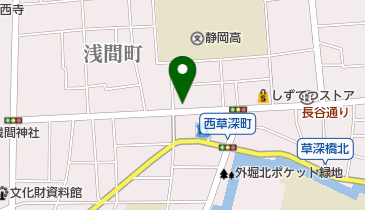 クラ・ゼミ静高前校の地図画像