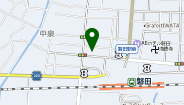 クラ・ゼミ磐田駅前校の地図画像