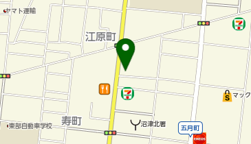 一条工務店沼津展示場の地図画像