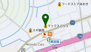 マックスバリュ函南店の地図画像