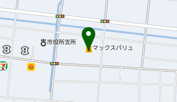 マックスバリュ福田店の地図画像
