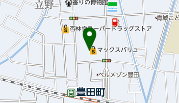 マックスバリュ豊田店の地図画像