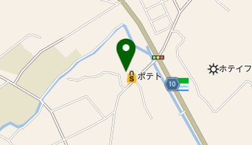 ポテト松野店の地図画像