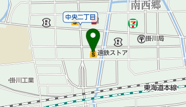 遠鉄ストア掛川中央店の地図画像