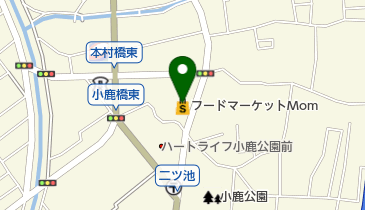 フードマーケットMom小鹿店の地図画像