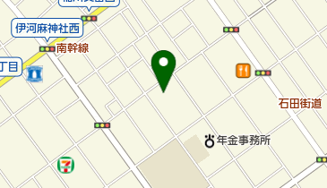 富士屋中田店の地図画像