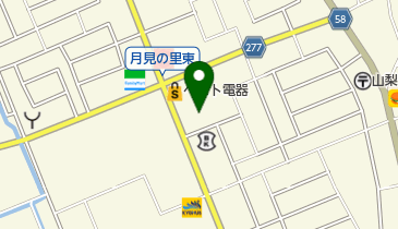 フードマーケットMom山梨店の地図画像