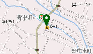 ポテト野中店の地図画像