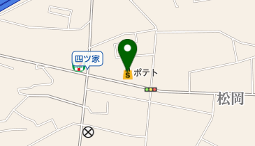 ポテト岩本店の地図画像