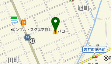 バロー袋井店の地図画像