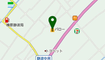 バロー静波店の地図画像