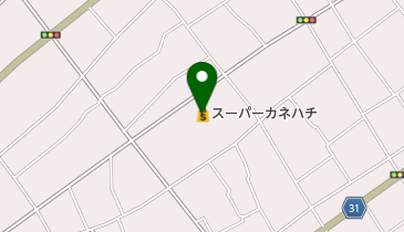 スーパーカネハチ住吉店の地図画像