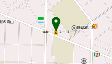 ユーコープ城北店の地図画像