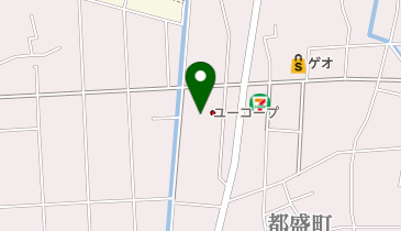 ユーコープさんじの店の地図画像