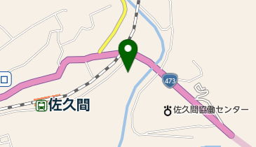 ユーコープ佐久間店の地図画像