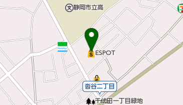 ESPOT静岡千代田店の地図画像