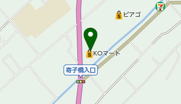 KOマートファンモール店の地図画像