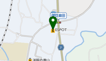 ESPOT裾野店の地図画像