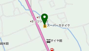 スーパーカドイケ三島青木店の地図画像
