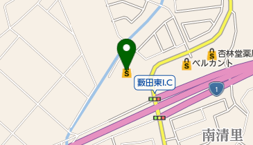 スーパー田子重清里店の地図画像