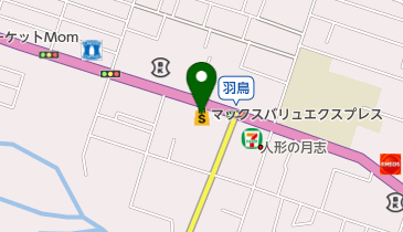 マックスバリュエクスプレス静岡羽鳥店の地図画像