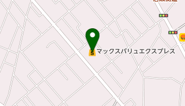 マックスバリュエクスプレス静岡上足洗店の地図画像