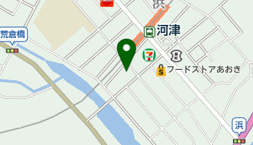 マックスバリュエクスプレス河津店の地図画像